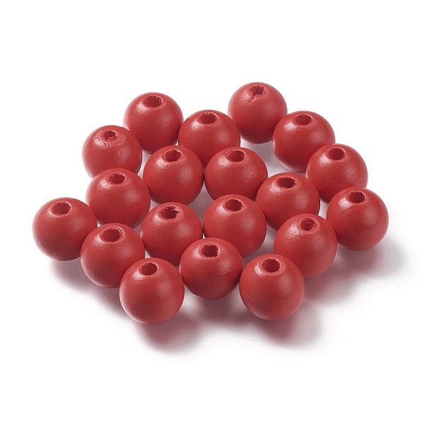 PandaHall Painted Natural Wood Beads, Round, Red, 16mm, Hole: 4mm Schima Wood Round Red
PandaHall Painted Natural Wood Beads, Round, Red, 16mm, Hole: 4mm Schima Wood Round Red