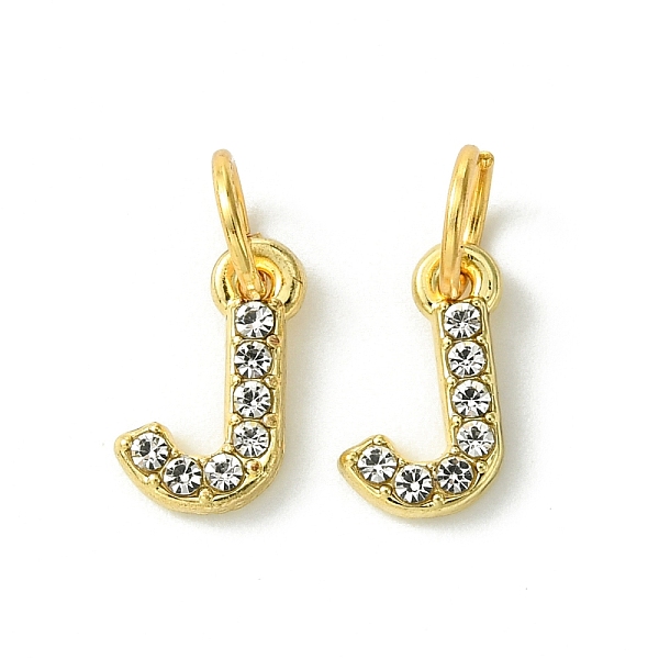 PandaHall Rack Plating Alloy Rhinestone Pendants, Cadmium Free & Lead Free, Letter J, 11x7x2mm, Hole: 5mm Alloy+Rhinestone Letter J Clear
PandaHall Rack Plating Alloy Rhinestone Pendants, Cadmium Free & Lead Free, Letter J, 11x7x2mm, Hole: 5mm Alloy+Rhinestone Letter J Clear