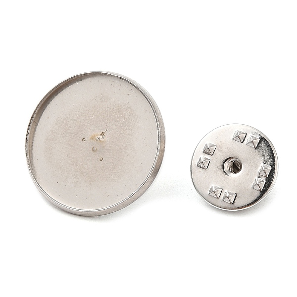 PandaHall 304 Stainless Steel Brooch Findings, Brooch Base Settings, Flat Round, Stainless Steel Color, 20x2mm, Tray: 18mm 304 Stainless...
PandaHall 304 Stainless Steel Brooch Findings, Brooch Base Settings, Flat Round, Stainless Steel Color, 20x2mm, Tray: 18mm 304 Stainless...