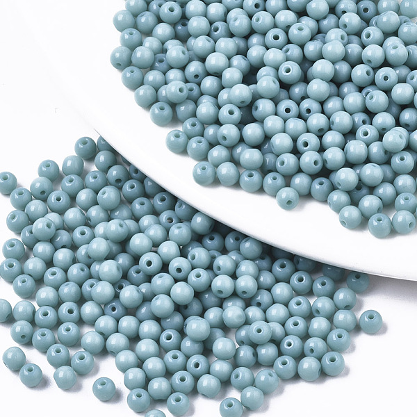 PandaHall Opaque Colours Glass Beads, Round, Light Blue, 4x3mm, Hole: 1mm, about 4500pcs/bag Glass Round Blue
PandaHall Opaque Colours Glass Beads, Round, Light Blue, 4x3mm, Hole: 1mm, about 4500pcs/bag Glass Round Blue