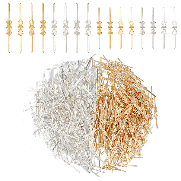 PandaHall 400Pcs 4 Style Iron Bowknot Buckles, Lighting Fittings Link, for DIY Chandelier Crystal Replacement Icicle Part, Golden & Silver...
PandaHall 400Pcs 4 Style Iron Bowknot Buckles, Lighting Fittings Link, for DIY Chandelier Crystal Replacement Icicle Part, Golden & Silver...