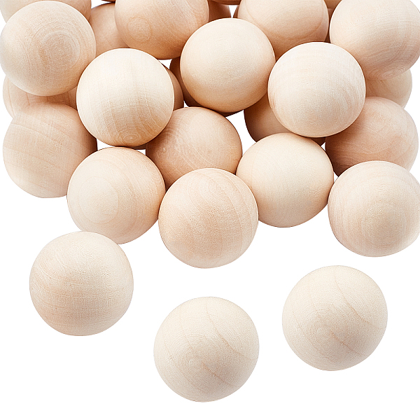 PandaHall Natural Wooden Round Ball, DIY Decorative Wood Crafting Balls, Unfinished Wood Sphere, No Hole/Undrilled, Undyed, Antique White..., Orange
PandaHall Natural Wooden Round Ball, DIY Decorative Wood Crafting Balls, Unfinished Wood Sphere, No Hole/Undrilled, Undyed, Antique White..., Orange