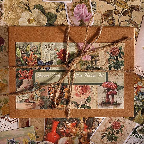 PandaHall Creative Retro Scrapbook Decorative Paper Sticker, Journal Pocketbook Stickers, Flower, 210x160x15mm Paper Flower
PandaHall Creative Retro Scrapbook Decorative Paper Sticker, Journal Pocketbook Stickers, Flower, 210x160x15mm Paper Flower
