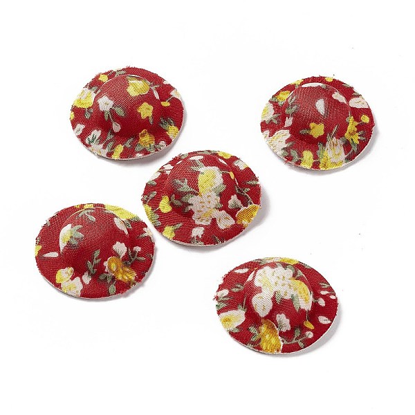 PandaHall Cloth Cap Crafts Decoration, for DIY Jewelry Crafts Earring Necklace Hair Clip Decoration, FireBrick, 3.5x1.2cm Cloth Others Red
PandaHall Cloth Cap Crafts Decoration, for DIY Jewelry Crafts Earring Necklace Hair Clip Decoration, FireBrick, 3.5x1.2cm Cloth Others Red