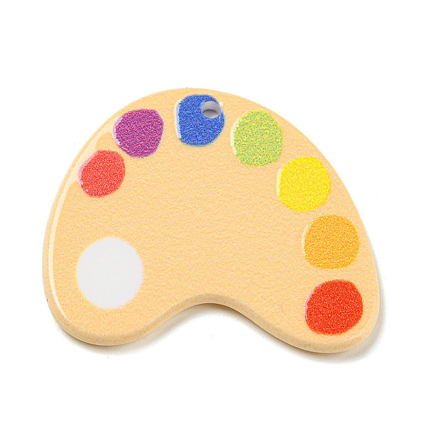 PandaHall Opaque Acrylic Sided Pendants, Drawing Board , Colorful, 29x34x2.5mm, Hole: 2mm Acrylic Others
PandaHall Opaque Acrylic Sided Pendants, Drawing Board , Colorful, 29x34x2.5mm, Hole: 2mm Acrylic Others
