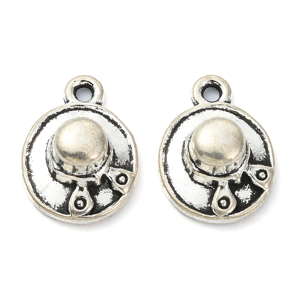 PandaHall Tibetan Style Alloy Pendant, Lead Free & Cadmium Free, Hat, Antique Silver, 15.5x11x5.5mm, Hole: 1.5mm, 800pcs/1000g Alloy Hat
PandaHall Tibetan Style Alloy Pendant, Lead Free & Cadmium Free, Hat, Antique Silver, 15.5x11x5.5mm, Hole: 1.5mm, 800pcs/1000g Alloy Hat