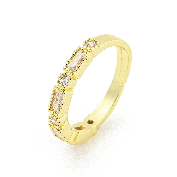 PandaHall Rectangle & Flat Round Brass Micro Pave Clear Cubic Zirconia Adjustable Rings, Long-Lasting Plated, Golden, US Size 7 1/4(17.5mm)...
PandaHall Rectangle & Flat Round Brass Micro Pave Clear Cubic Zirconia Adjustable Rings, Long-Lasting Plated, Golden, US Size 7 1/4(17.5mm)...