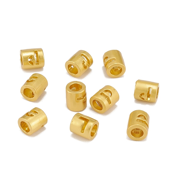 PandaHall Alloy Hollow Pendant Beads, Barrel with Letter, Matte Gold Color, Letter.P, 6.5x5mm, Hole: 3.5mm Alloy Letter P
PandaHall Alloy Hollow Pendant Beads, Barrel with Letter, Matte Gold Color, Letter.P, 6.5x5mm, Hole: 3.5mm Alloy Letter P