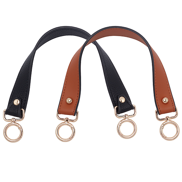 PandaHall CHGCRAFT 2 Pcs 2 Colors Microfiber Leather Bag Tape, with Light Gold Zinc Alloy Swivel Spring Gate Rings Clasps, for Bag Straps..., Multicolor
PandaHall CHGCRAFT 2 Pcs 2 Colors Microfiber Leather Bag Tape, with Light Gold Zinc Alloy Swivel Spring Gate Rings Clasps, for Bag Straps..., Multicolor
