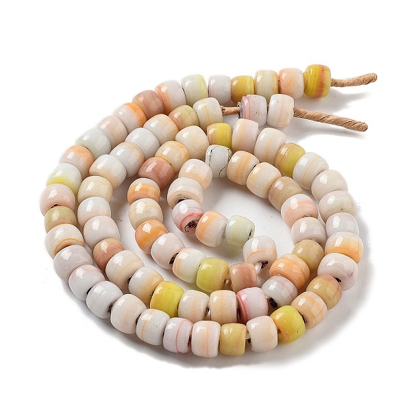 PandaHall Handmade Nepalese Lampwork Beads, Barrel, Colorful, 10.5~11x8~8.5mm, Hole: 3.5mm, about 80pcs/strand, 25.39''(64.5cm) Lampwork...
PandaHall Handmade Nepalese Lampwork Beads, Barrel, Colorful, 10.5~11x8~8.5mm, Hole: 3.5mm, about 80pcs/strand, 25.39''(64.5cm) Lampwork...