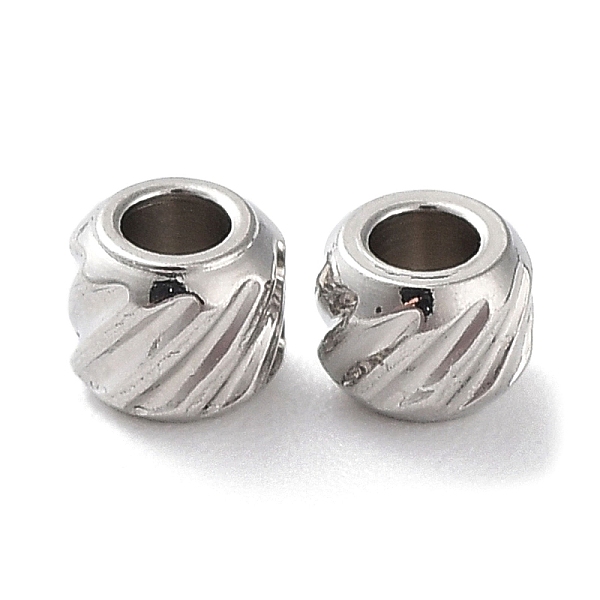 PandaHall 201 Stainless Steel Spacer Beads, Rondelle, Stainless Steel Color, 3x2.5mm, Hole: 1mm 201 Stainless Steel Rondelle
PandaHall 201 Stainless Steel Spacer Beads, Rondelle, Stainless Steel Color, 3x2.5mm, Hole: 1mm 201 Stainless Steel Rondelle