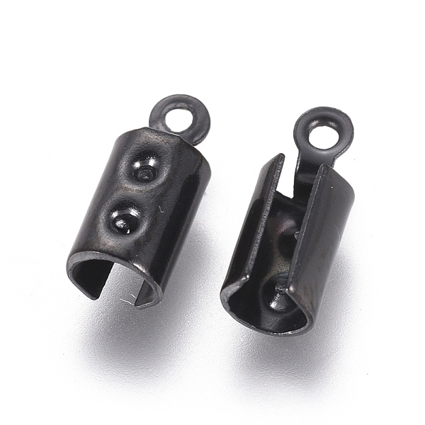 PandaHall 304 Stainless Steel Cord End, Folding Crimp Ends, Fold Over Crimp Cord Ends, Electrophoresis Black, 10x4mm, Hole: 1mm, Inner...
PandaHall 304 Stainless Steel Cord End, Folding Crimp Ends, Fold Over Crimp Cord Ends, Electrophoresis Black, 10x4mm, Hole: 1mm, Inner...