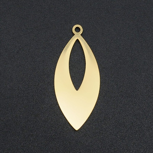 PandaHall 201 Stainless Steel Open Back Bezel Pendants, Horse Eye, Laser Cut, Golden, 29.5x12.5x1mm, Hole: 1.6mm 201 Stainless Steel Horse...
PandaHall 201 Stainless Steel Open Back Bezel Pendants, Horse Eye, Laser Cut, Golden, 29.5x12.5x1mm, Hole: 1.6mm 201 Stainless Steel Horse...