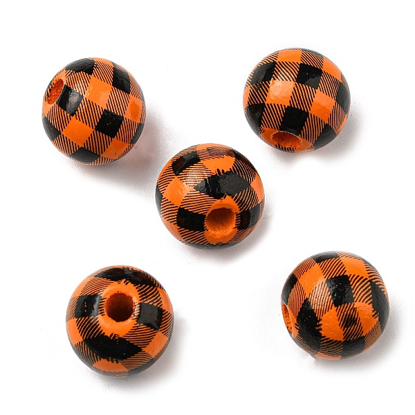PandaHall Autumn Wood European Beads, Printed Large Hole Beads, Round, Tartan, 16mm, Hole: 4mm Wood Tartan
PandaHall Autumn Wood European Beads, Printed Large Hole Beads, Round, Tartan, 16mm, Hole: 4mm Wood Tartan