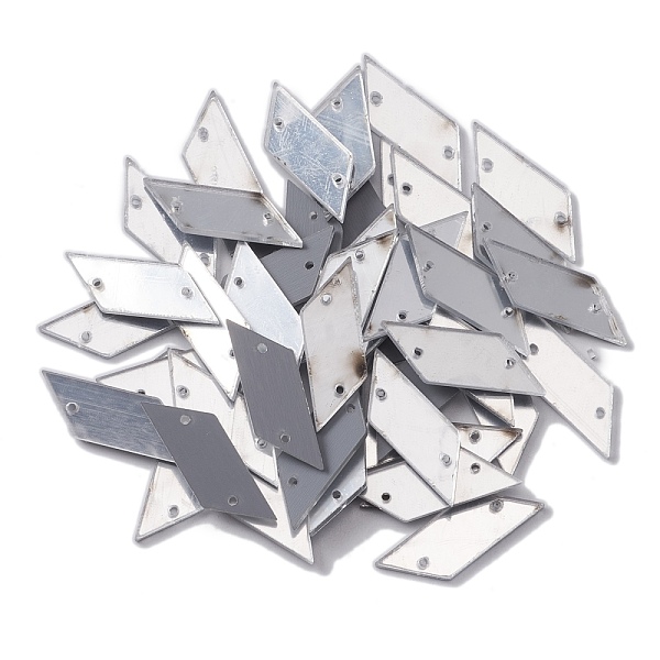 PandaHall Sew On Mirror Rhinestones, Rhombus Shape Acrylic Pieces, with Holes for Costume Evening Dresses Clothing Wedding Dress Decoration..., Clear
PandaHall Sew On Mirror Rhinestones, Rhombus Shape Acrylic Pieces, with Holes for Costume Evening Dresses Clothing Wedding Dress Decoration..., Clear