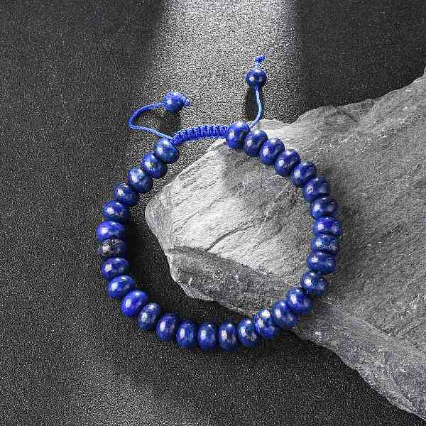 PandaHall Adjustable Natural Lapis Lazuli Braided Bead Bracelets, with Nylon Cord, 2 inch~2-1/2 inch(5.2~6.6cm) Lapis Lazuli
PandaHall Adjustable Natural Lapis Lazuli Braided Bead Bracelets, with Nylon Cord, 2 inch~2-1/2 inch(5.2~6.6cm) Lapis Lazuli