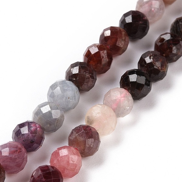 PandaHall Natural Spinel Beads Strands, Faceted(64 Facets), Round, Colorful, 6mm, Hole: 0.8mm, about 62~67pcs/strand, 15.16~15.55 inch...
PandaHall Natural Spinel Beads Strands, Faceted(64 Facets), Round, Colorful, 6mm, Hole: 0.8mm, about 62~67pcs/strand, 15.16~15.55 inch...