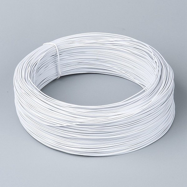 PandaHall Round Iron Wires, with Rubber Covered, White, 18 Gauge, 1mm, about 600 Feet(200 yards)/roll Iron Round White
PandaHall Round Iron Wires, with Rubber Covered, White, 18 Gauge, 1mm, about 600 Feet(200 yards)/roll Iron Round White
