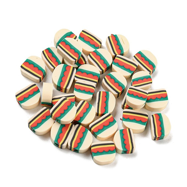 PandaHall Handmade Polymer Clay Beads, Hamburger, Colorful, 8x8.5x4.5mm, Hole: 1.8mm Polymer Clay Hamberger
PandaHall Handmade Polymer Clay Beads, Hamburger, Colorful, 8x8.5x4.5mm, Hole: 1.8mm Polymer Clay Hamberger
