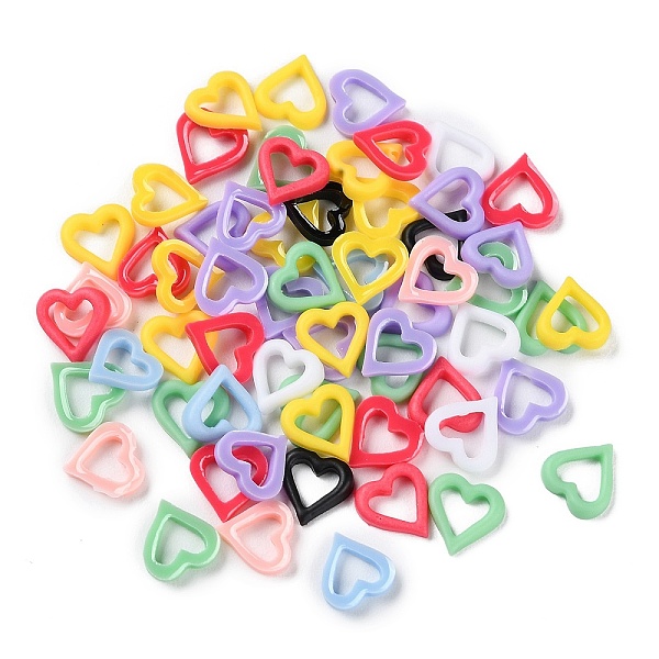 PandaHall Opaque Resin Cabochons, Heart, Mixed Color, 7.5x7x1.8mm Resin Heart Multicolor
PandaHall Opaque Resin Cabochons, Heart, Mixed Color, 7.5x7x1.8mm Resin Heart Multicolor