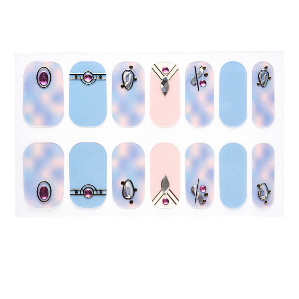 PandaHall Full Cover Nombre Nail Stickers, Self-Adhesive, for Nail Tips Decorations, Colorful, 24x8mm, 14pcs/sheet Paper Others
PandaHall Full Cover Nombre Nail Stickers, Self-Adhesive, for Nail Tips Decorations, Colorful, 24x8mm, 14pcs/sheet Paper Others