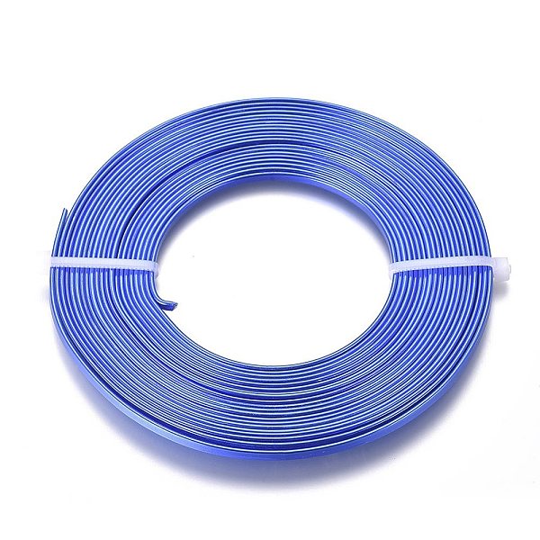 PandaHall Aluminum Wire, Flat Craft Wire, Bezel Strip Wire for Cabochons Jewelry Making, Cornflower Blue, 5x1mm, about 10m/roll Aluminum...
PandaHall Aluminum Wire, Flat Craft Wire, Bezel Strip Wire for Cabochons Jewelry Making, Cornflower Blue, 5x1mm, about 10m/roll Aluminum...