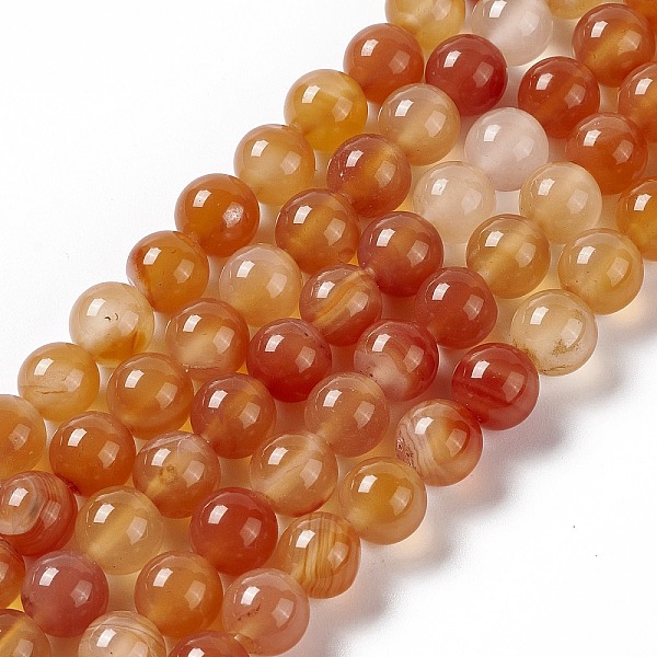 PandaHall Natural Red Agate Beads Strands, Grade AB, Round, 8mm, Hole: 1.2mm, about 49pcs/strand, 14.96 inch(38cm) Red Agate Round Orange
PandaHall Natural Red Agate Beads Strands, Grade AB, Round, 8mm, Hole: 1.2mm, about 49pcs/strand, 14.96 inch(38cm) Red Agate Round Orange