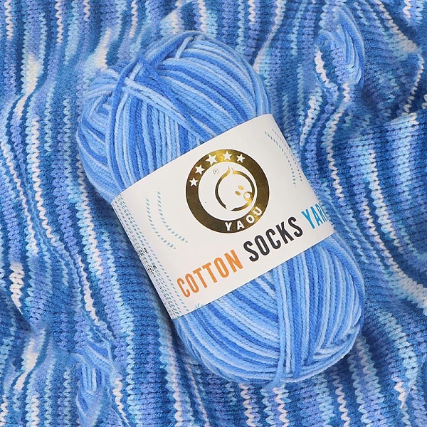 PandaHall 3-Ply Cotton Yarn, for Weaving, Knitting & Crochet, Dodger Blue, 2mm Cotton
PandaHall 3-Ply Cotton Yarn, for Weaving, Knitting & Crochet, Dodger Blue, 2mm Cotton