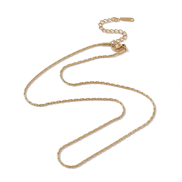 PandaHall 201 Stainless Steel Boston Link Chain Necklace for Men Women, Real 18K Gold Plated, 17.40 inch(44.2cm) 201 Stainless Steel
PandaHall 201 Stainless Steel Boston Link Chain Necklace for Men Women, Real 18K Gold Plated, 17.40 inch(44.2cm) 201 Stainless Steel