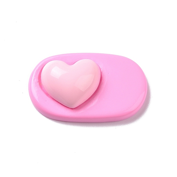 PandaHall Cute Opaque Resin Cabochons, Oval with Heart, Hot Pink, 22.5x37x10mm Resin Oval
PandaHall Cute Opaque Resin Cabochons, Oval with Heart, Hot Pink, 22.5x37x10mm Resin Oval