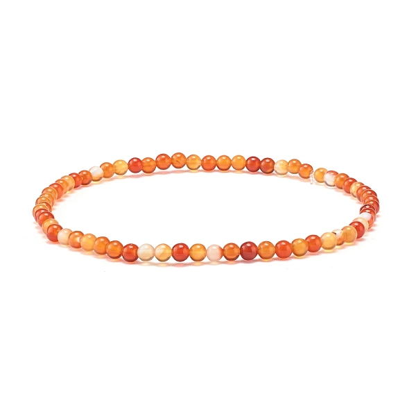 PandaHall Mini Natural Carnelian Beaded Stretch Bracelets, for Women Girls, Inner Diameter: 2-1/8 inch(5.4cm) Carnelian
PandaHall Mini Natural Carnelian Beaded Stretch Bracelets, for Women Girls, Inner Diameter: 2-1/8 inch(5.4cm) Carnelian