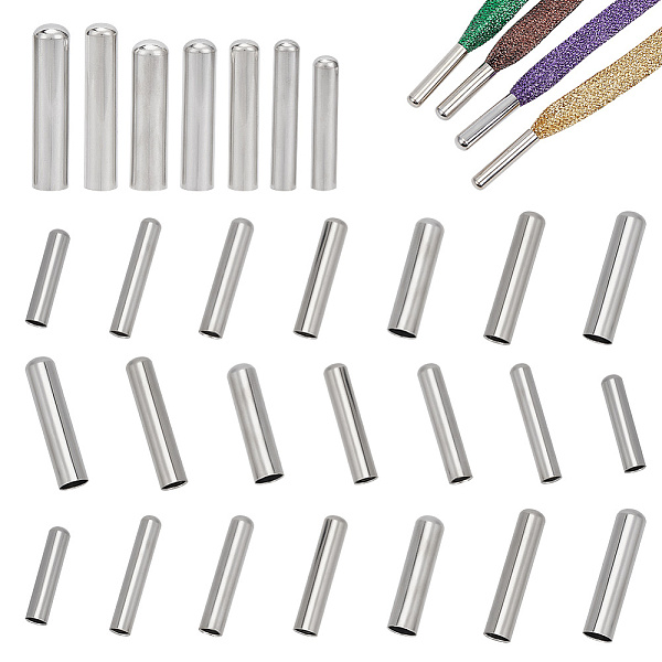 PandaHall 112Pcs 8 Style Column Brass Aglets, Shoelace End Tips, Platinum, 18~22x3.5~5mm, 14pcs/style Brass Column
PandaHall 112Pcs 8 Style Column Brass Aglets, Shoelace End Tips, Platinum, 18~22x3.5~5mm, 14pcs/style Brass Column