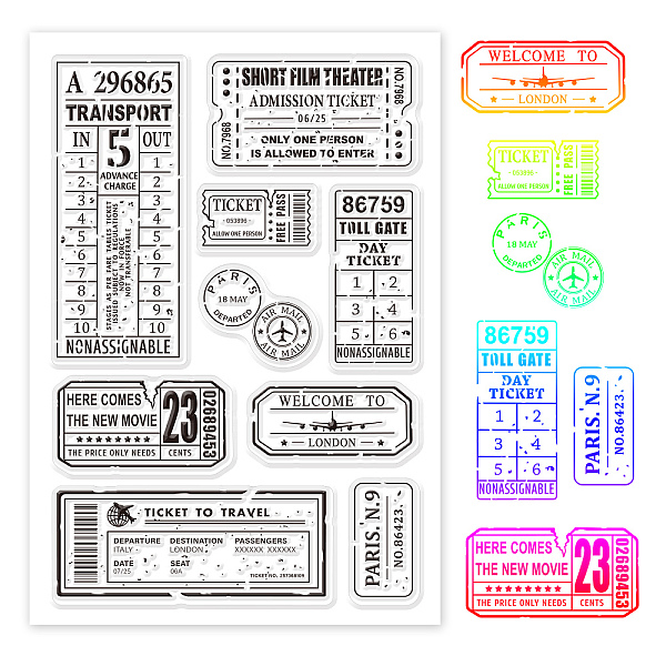 PandaHall PVC Plastic Stamps, for DIY Scrapbooking, Photo Album Decorative, Cards Making, Stamp Sheets, Other Pattern, 16x11x0.3cm Plastic...
PandaHall PVC Plastic Stamps, for DIY Scrapbooking, Photo Album Decorative, Cards Making, Stamp Sheets, Other Pattern, 16x11x0.3cm Plastic...