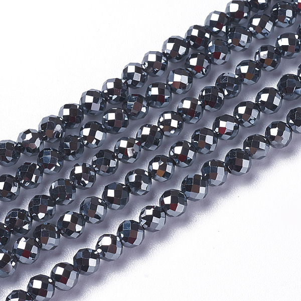 PandaHall Terahertz Stone Beads Strands, Faceted, Round, 3.5~4x4mm, Hole: 0.4mm, about 98~105pcs/strand, 15.9~16.6 inch(40.4~42.2cm)...
PandaHall Terahertz Stone Beads Strands, Faceted, Round, 3.5~4x4mm, Hole: 0.4mm, about 98~105pcs/strand, 15.9~16.6 inch(40.4~42.2cm)...