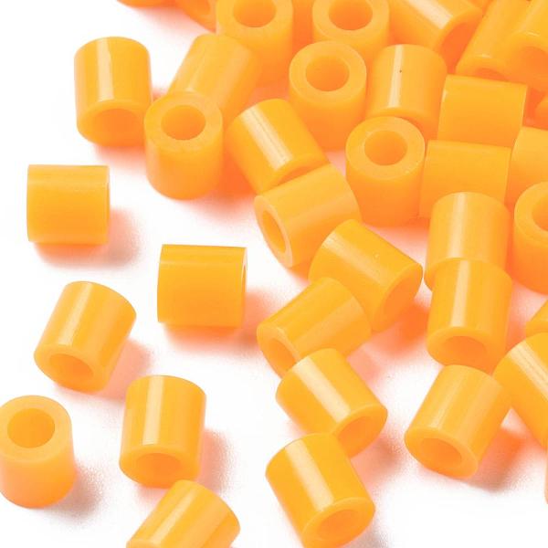 PandaHall PE Fuse Beads, DIY Melty Beads, Tube, Orange, 5x5mm, Hole: 3mm, about 8000pcs/500g Plastic Tube Orange
PandaHall PE Fuse Beads, DIY Melty Beads, Tube, Orange, 5x5mm, Hole: 3mm, about 8000pcs/500g Plastic Tube Orange