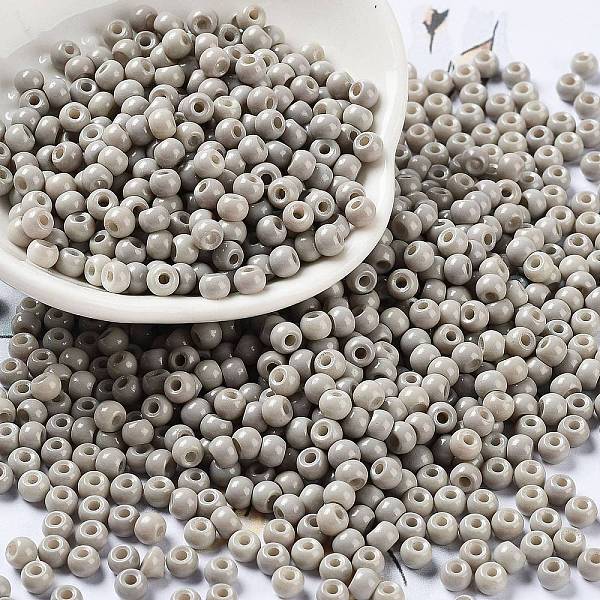 PandaHall Baking Paint Glass Seed Beads, Round, Silver, 4x3mm, Hole: 1.2mm, about 7650pcs/pound Glass Silver
PandaHall Baking Paint Glass Seed Beads, Round, Silver, 4x3mm, Hole: 1.2mm, about 7650pcs/pound Glass Silver