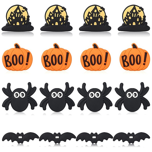 PandaHall 16Pcs 4 Style Halloween Silicone Beads, Chewing Beads For Teethers, DIY Nursing Necklaces Making, Mixed Shapes, Mixed Color..., Multicolor
PandaHall 16Pcs 4 Style Halloween Silicone Beads, Chewing Beads For Teethers, DIY Nursing Necklaces Making, Mixed Shapes, Mixed Color..., Multicolor