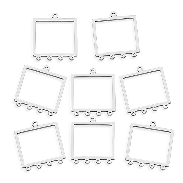 PandaHall 201 Stainless Steel Chandelier Components Links, Laser Cut, Rectangle, Stainless Steel Color, 24x22x1mm, Hole: 1x1.5mm 201...
PandaHall 201 Stainless Steel Chandelier Components Links, Laser Cut, Rectangle, Stainless Steel Color, 24x22x1mm, Hole: 1x1.5mm 201...