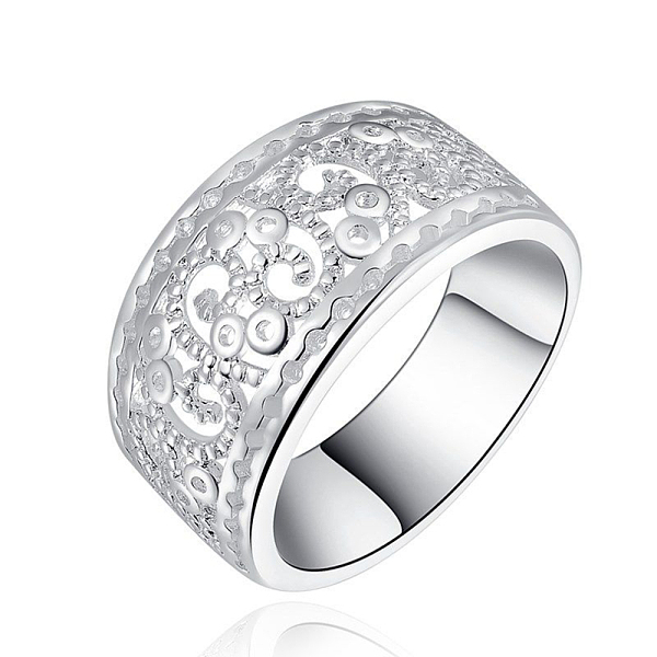 PandaHall Vintage Elegant Fashion Style Brass Hollow Out Metal Rings, Platinum, Size 9, 19mm Brass
PandaHall Vintage Elegant Fashion Style Brass Hollow Out Metal Rings, Platinum, Size 9, 19mm Brass