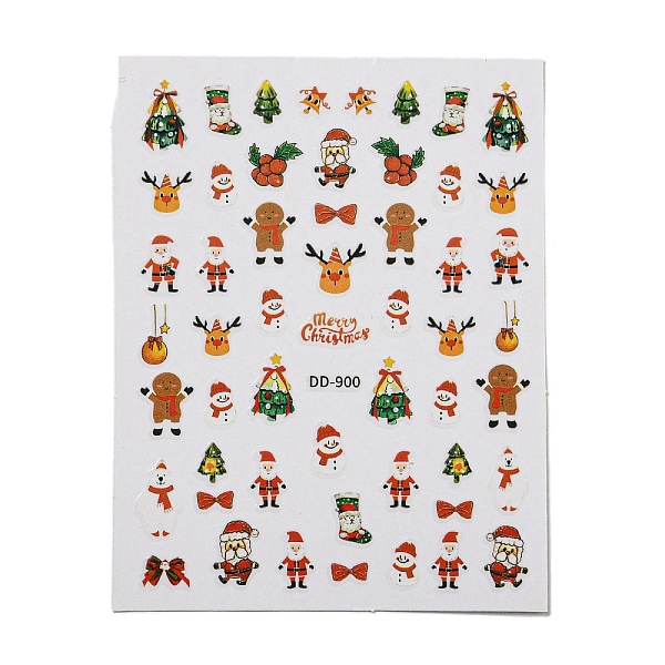 PandaHall Christmas Theme Nail Decals Stickers, PET Self-adhesive Nail Art Supplies, for Woman Girls DIY Nail Art Design, Mixed Shapes...
PandaHall Christmas Theme Nail Decals Stickers, PET Self-adhesive Nail Art Supplies, for Woman Girls DIY Nail Art Design, Mixed Shapes...