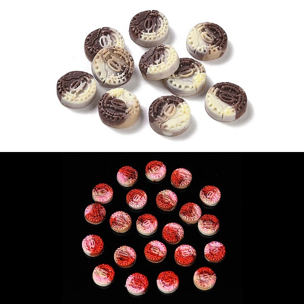 PandaHall Luminous Resin Decoden Cabochons, Glow in the Dark, Cookie, Flat Round, 9x3.5mm Resin Flat Round
PandaHall Luminous Resin Decoden Cabochons, Glow in the Dark, Cookie, Flat Round, 9x3.5mm Resin Flat Round