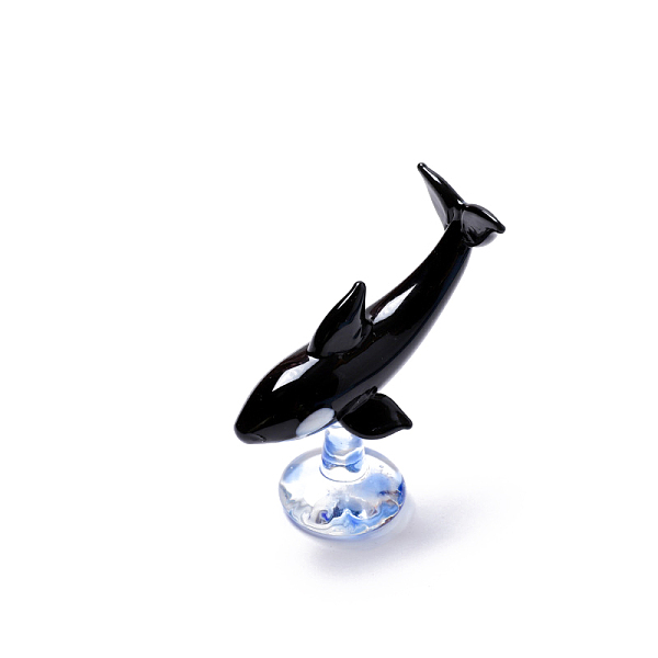 PandaHall Ocean Theme Miniature Glass Whale Shape Figurine Ornaments, Micro Landscape Home Decorations, Black, 62x33x67mm Glass Fish Black
PandaHall Ocean Theme Miniature Glass Whale Shape Figurine Ornaments, Micro Landscape Home Decorations, Black, 62x33x67mm Glass Fish Black
