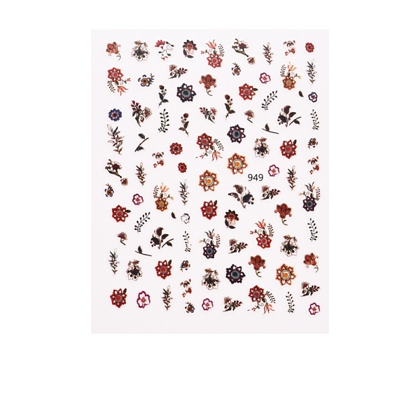 PandaHall Nail Decals Stickers, Self-Adhesive Rose Tiger Lion Leaf Nail Design Art, for Nail Toenails Tips Decorations, Flower Pattern..., Red
PandaHall Nail Decals Stickers, Self-Adhesive Rose Tiger Lion Leaf Nail Design Art, for Nail Toenails Tips Decorations, Flower Pattern..., Red