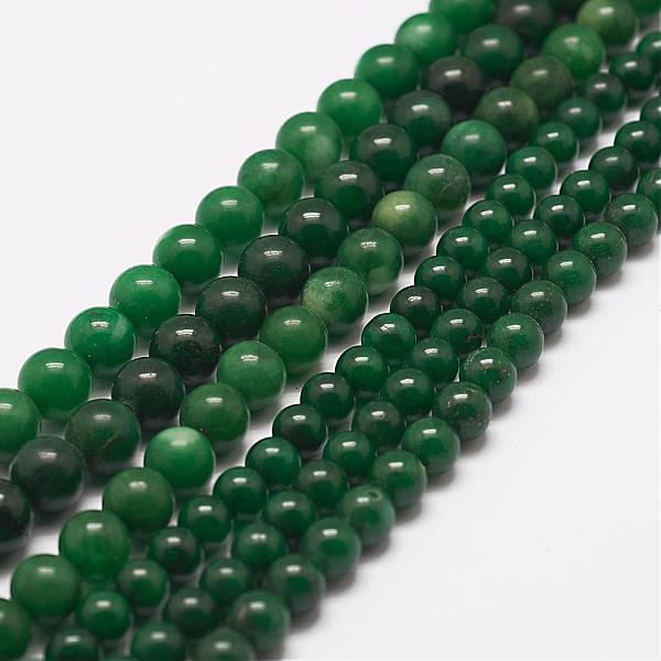PandaHall Natural Taiwan Jade Bead Strands, Round, Dyed & Heated, Dark Green, 6~8mm, Hole: 0.5mm, about 50~65pcs/strand, 15.7 inch(40cm)...
PandaHall Natural Taiwan Jade Bead Strands, Round, Dyed & Heated, Dark Green, 6~8mm, Hole: 0.5mm, about 50~65pcs/strand, 15.7 inch(40cm)...