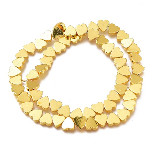 PandaHall Non-magnetic Synthetic Hematite Beads Strands, Galvanic Plating(Color Retention for 1 Year), Heart, Golden Plated, 8x8x2mm, Hole...
PandaHall Non-magnetic Synthetic Hematite Beads Strands, Galvanic Plating(Color Retention for 1 Year), Heart, Golden Plated, 8x8x2mm, Hole...