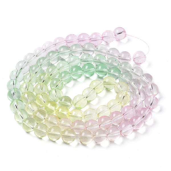 PandaHall Baking Painted Transparent Glass Beads, Gradient Color, Segmented Multi-color Beads, Round, Dark Sea Green, 10mm, Hole: 1.5mm...
PandaHall Baking Painted Transparent Glass Beads, Gradient Color, Segmented Multi-color Beads, Round, Dark Sea Green, 10mm, Hole: 1.5mm...