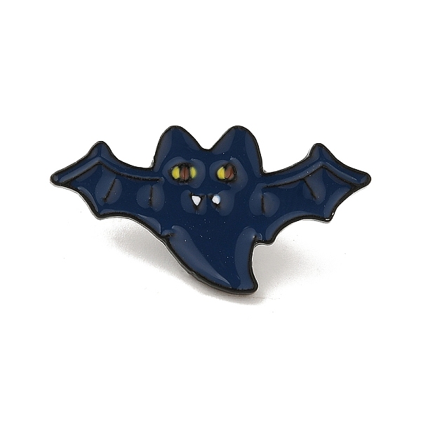 PandaHall Halloween Series Black Aolly Brooches, Enamel Pins, Bat, 15x25x2mm Alloy+Enamel Bat Black
PandaHall Halloween Series Black Aolly Brooches, Enamel Pins, Bat, 15x25x2mm Alloy+Enamel Bat Black