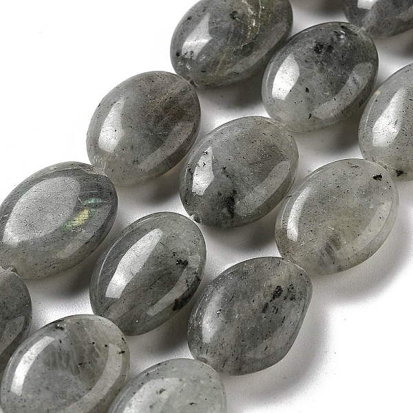 PandaHall Natural Labradorite Beads Strands, Flat Oval, 18~18.5x13~13.5x6~6.5mm, Hole: 1.2mm, about 11pcs/strand, 7.76 inch(19.7cm)...
PandaHall Natural Labradorite Beads Strands, Flat Oval, 18~18.5x13~13.5x6~6.5mm, Hole: 1.2mm, about 11pcs/strand, 7.76 inch(19.7cm)...