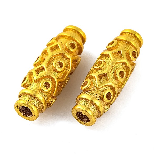 PandaHall Brass European Beads, Lead Free & Cadmium Free, Large Hole Beads, Barrel, Golden, 28x10mm, Hole: 4mm, Fit for 2mm Rhinestone Brass...
PandaHall Brass European Beads, Lead Free & Cadmium Free, Large Hole Beads, Barrel, Golden, 28x10mm, Hole: 4mm, Fit for 2mm Rhinestone Brass...