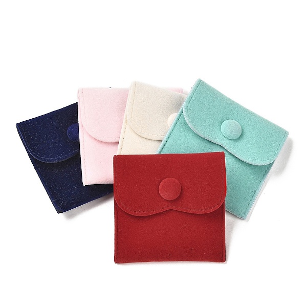 PandaHall Velvet Jewelry Storage Pouches, Square Jewelry Bags with Snap Fastener, for Earrings, Rings Storage, Mixed Color, 6.75~6.8x7cm..., Multicolor
PandaHall Velvet Jewelry Storage Pouches, Square Jewelry Bags with Snap Fastener, for Earrings, Rings Storage, Mixed Color, 6.75~6.8x7cm..., Multicolor